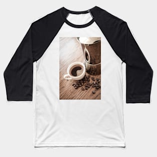 Coffee and coffee pot Baseball T-Shirt